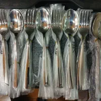 سرویس قاشق و چنگال یونیک پشت B خورده، عمده و خرده