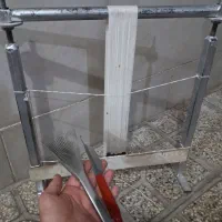 دار قالی به همراه ابزار