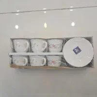 فنجان و نعلبکی لومینارک گل ویکتوریا