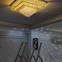 لوستر|لوستر و چراغ آویز|بندر کنگان, |دیوار