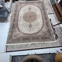 دوتا فرش۱۲متری کرم رنگ