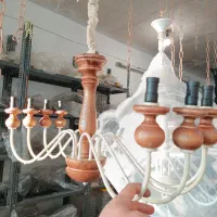 لوستر فرانسوی / تولیدی / چوبی