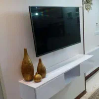 میز تلویزون دیواری مدل سه باکس شلف تلویزیون