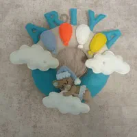 آویز حلقه ای در اتاق کودک