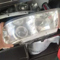 چراغ جلو لنزدار سمند طلق شکسته
