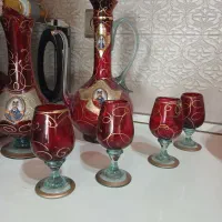 سلام .دکوری قدیمی پارچ و جام
