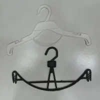 فروش چوب لباسی تکی و عمده سفید۱۵تومان مشکی ۱۰تومان