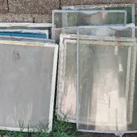 شیشه یخچال بستنی