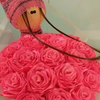 رز تو|گل مصنوعی|قم, نیروگاه|دیوار