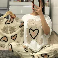 ست سه تیکه تیشرت شلوار شلوارک