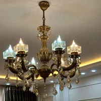 دو عدد لوستر لاکچری