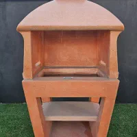باربیکیو ساخته شده با سنگ مصنوعی درخشکبیجار