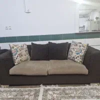 فروش مبل راحتی و میز تی وی به همراه جلو مبلی