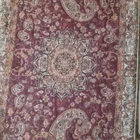 رومیزی ۳نکه  ترمه زرشکی طلایی
