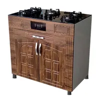 صفحه شیشه اجاق گاز کابینتی مدل rose