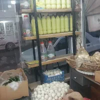 پالت میوه فروشی کولر ترازو سایه بان قهوه ساز