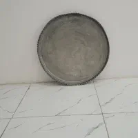 سینی مسی قاجاری قلم خورده سالم