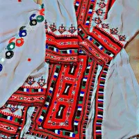 لباس دست دوزتمیز