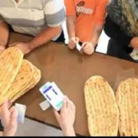 نان خشک .زورین