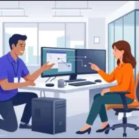 یک مشکل کامپیوتری بگو راه‌حلش رو پیدا می‌کنیم