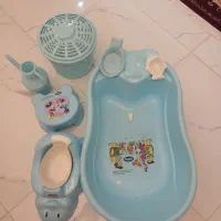 وان ولوازم حمام کامل بچه