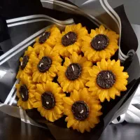 باکس و دسته گل شمعی