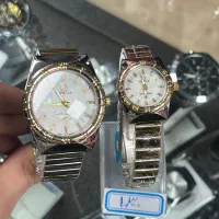 ساعت ست امگا بند استیل بسیار شیک اقتصادی کادویی