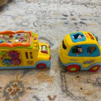 دو عدد اتوبوس هالی تویز