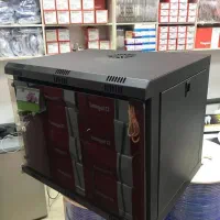 رک شبکه دیواری 9 یونیت ارتفاع 45 سانت