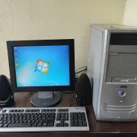 کامپیوتر ۲هسته ۵۰۰۰ رم ۴ ddr2 هارد ۱۶۰ گرافیک ۱