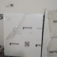 هایگلاس سفیدبراق متالیک پاک چوب