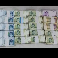 اسکناس 5هزاری بنفش و 2هزاری آبی نو