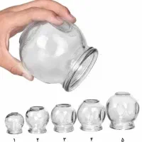 لیوان بادکش گرم  شیشه‌ای فالیزک حکیمیه تهران