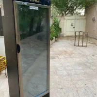 یخچال ویترینی کینو شیشه دودی تک درب در بم