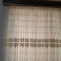 پرده گیپور وکتیبه سه عدد
