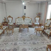 مبلمان 9 نفره چوب راش اصل