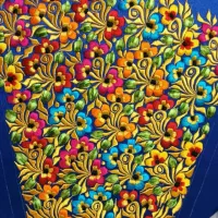 شلوار گل فندوقی