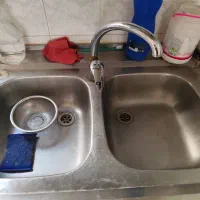 سینک دو لگنه روکار