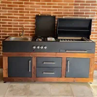 باربیکیو ۱۸۰ سانت طرح آیلند