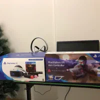 پک کامل vr با تفنگ و بازی ps4