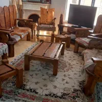 سرویس مبلمان تمام چوب