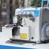 چرخ خیاطی زیگزال ۴ نخ E3 جک در حد آک،کارتن و ضمانت
