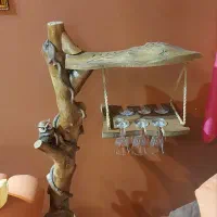 بار چوبی و  جا گیلاسی
