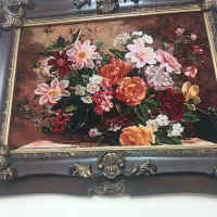 تابلو فرش نخ