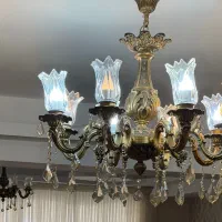 ۲ عدد لوستر ۸ شاخه