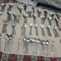 تعدادی قاشق چنگال