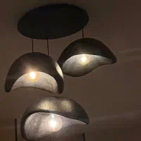 ساخت لوستر آباژور راگبل آیینه وسازه های پاپیه ماشه