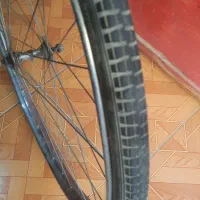 چرخ جلو با لاستیک دوچرخه ۲۸ دوچرخه افغانی