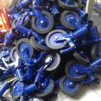 انواع چرخ ثابت گردان داربست ترمزدار داربستی متحرک