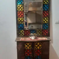 آینه کنسول شیک و نو و سالم و تمییز
